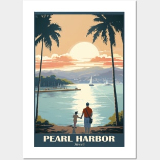 Pearl Harbour Travel Poster Posters and Art